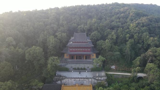 航拍杭州西湖5A景区