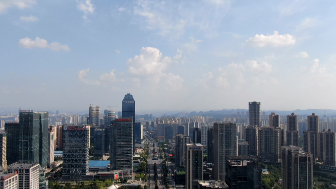 城市延时贵阳城市风光延时摄影