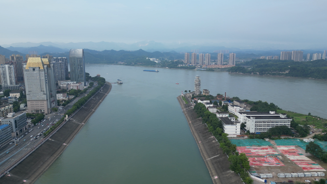 城市航拍湖北民康制药有限公司