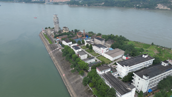 城市航拍湖北民康制药有限公司