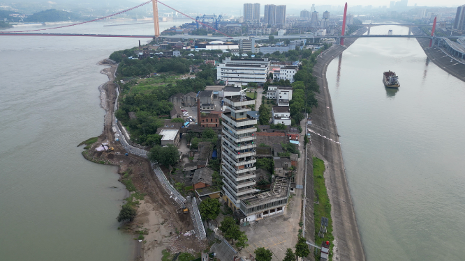 城市航拍湖北民康制药有限公司