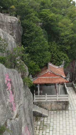 旅游景区福建泉州清源山5A景区竖屏