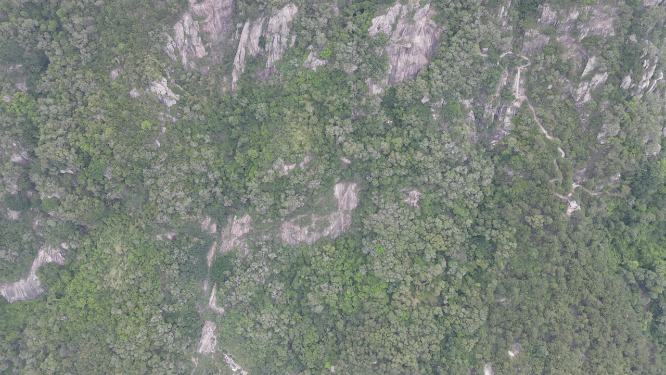 航拍福建清源山5A景区