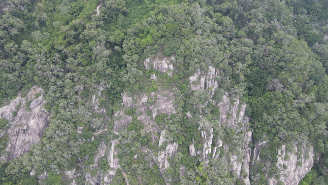 航拍福建清源山5A景区