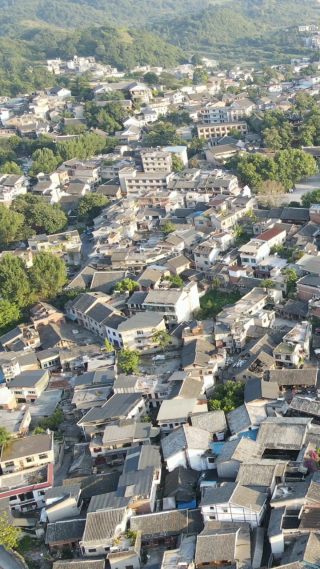 贵州青岩古镇5A景区航拍