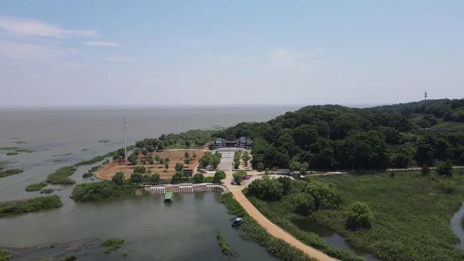湖南岳阳君山岛5A景区航拍