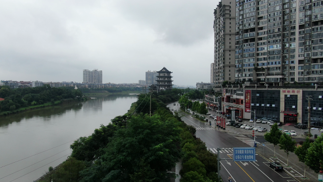 湖南湘乡市城市宣传片地标建筑 