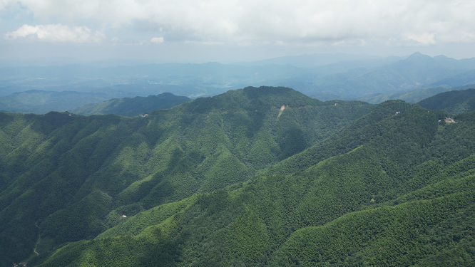 航拍江西井冈山5A景区 