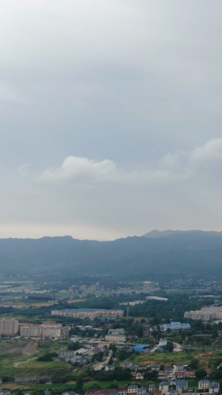 航拍田野乡村 