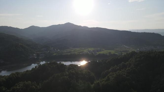 航拍祖国山清水秀大好河山