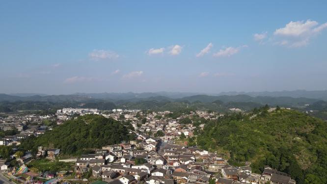 贵州青岩古镇5A景区航拍