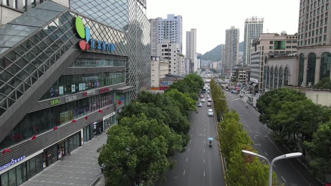 贵阳城市建设高楼建筑航拍