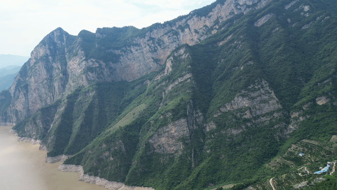 雄伟壮观长江三峡风光航拍