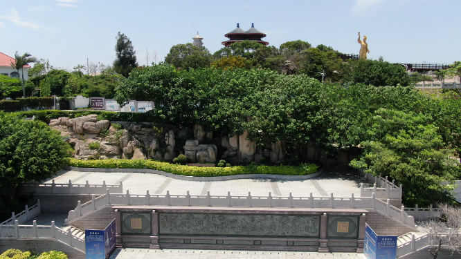 4K航拍福建湄洲岛5A景区天妃故里 