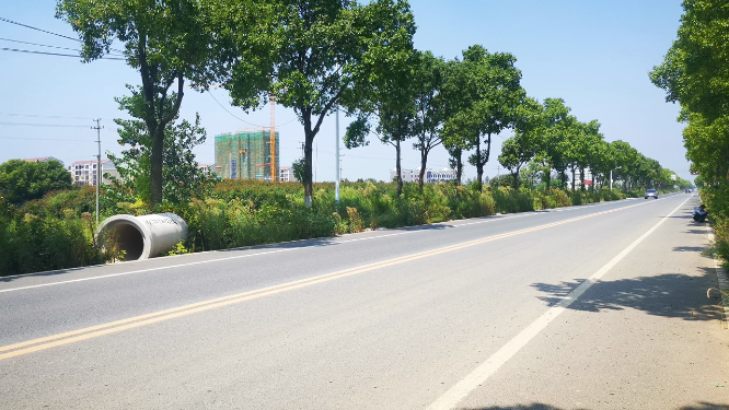 乡间小道车辆行驶