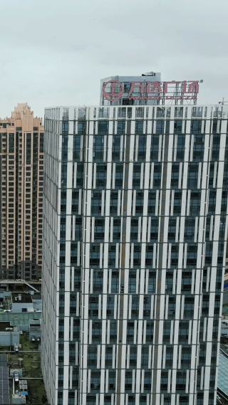 城市航拍湖北荆州万达广场