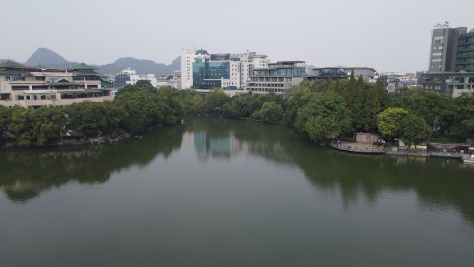 广西桂林市榕杉湖景区