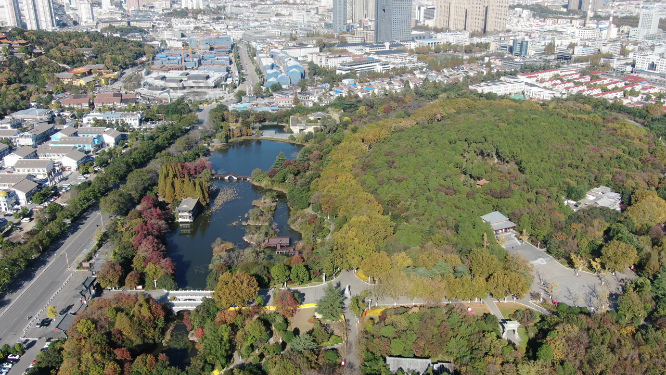 旅游景区徐州彭祖园4A景区