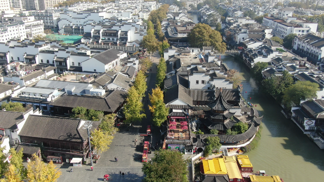 旅游景区江苏南京秦淮河夫子庙5A景区