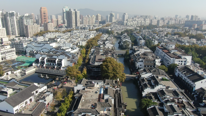 旅游景区江苏南京秦淮河夫子庙5A景区