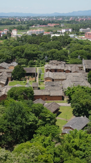 旅游景区江西瑞金叶坪红色旅游景区竖屏