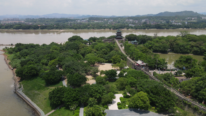 旅游景区江西赣州八镜台4A景区