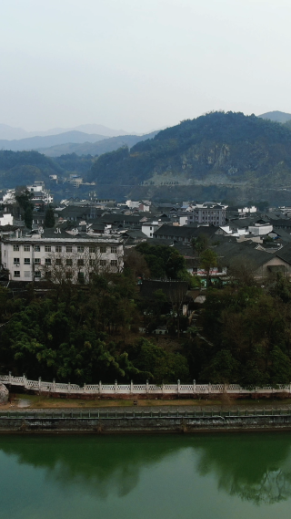 旅游景区湖南黔阳古城竖屏