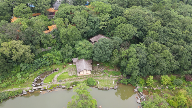 旅游景区湖南岳阳屈子文化园屈子祠