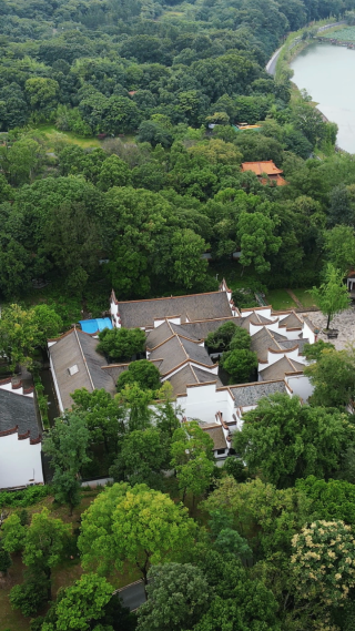 旅游景区湖南岳阳屈子文化园屈子祠