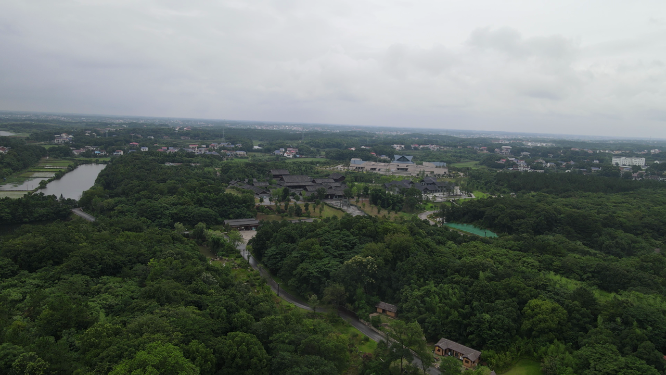 旅游景区湖南岳阳屈子文化园屈子祠