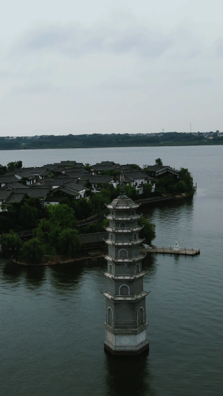 旅游景区湖南岳阳湘阴洋沙湖国际旅游度假区渔窑小镇 