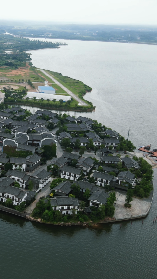 旅游景区湖南岳阳湘阴洋沙湖国际旅游度假区渔窑小镇 