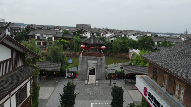 旅游景区湖南岳阳湘阴洋沙湖国际旅游度假区渔窑小镇 