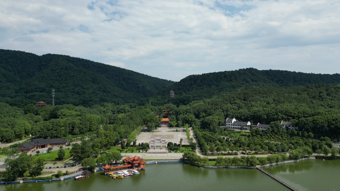 旅游景区湖南常德夹山国家森林公园夹山灵泉禅院