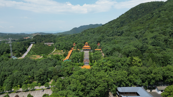 旅游景区湖南常德夹山国家森林公园夹山灵泉禅院