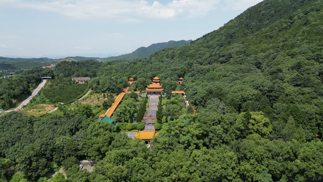 旅游景区湖南常德夹山国家森林公园夹山灵泉禅院