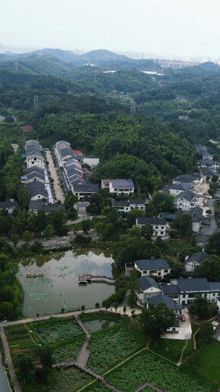 旅游景区湖南益阳山乡巨变第一村4A景区 