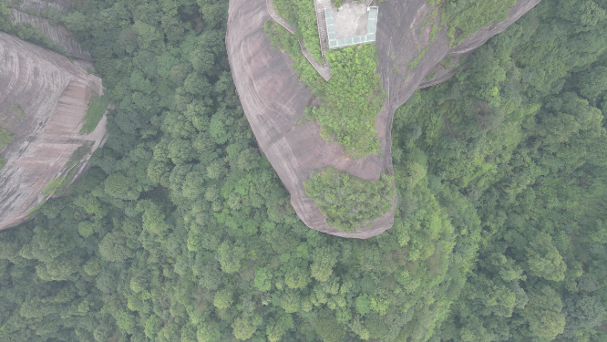 旅游景区湖南通道万佛山航拍