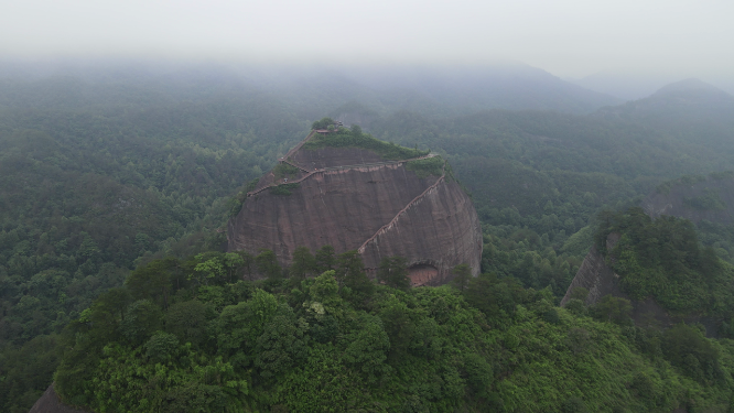 旅游景区湖南通道万佛山航拍