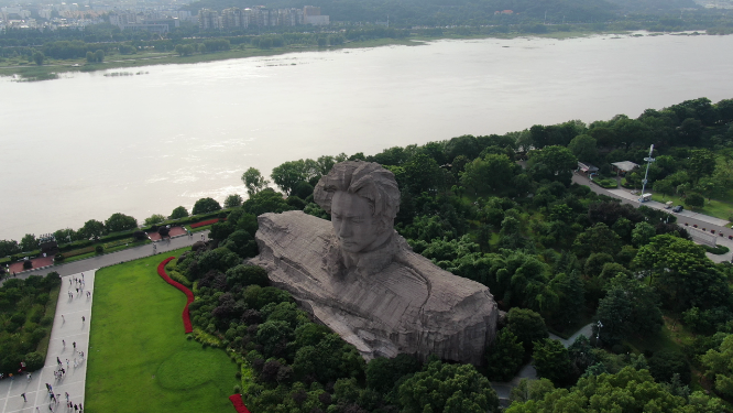 航拍湖南长沙城市宣传片地标建筑
