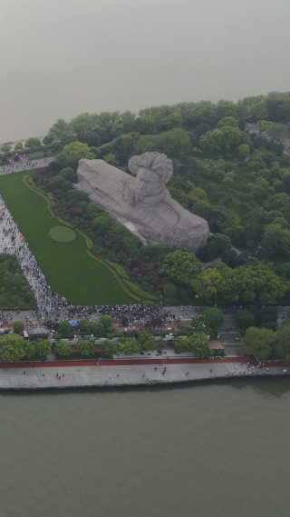 航拍湖南长沙城市宣传片地标建筑