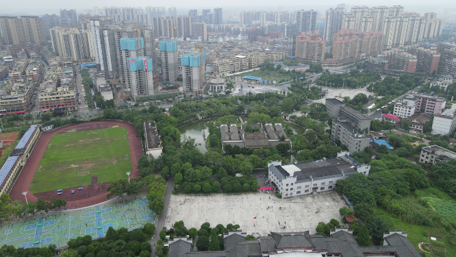 旅游景区湘潭湘乡东山书院