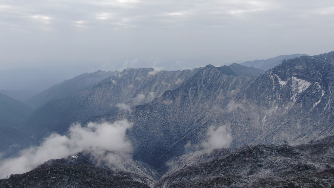 贵州梵净山5A景区航拍