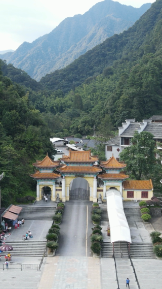 贵州梵净山5A景区航拍