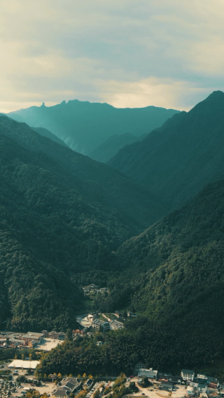 贵州梵净山5A景区航拍