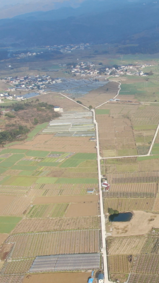 春耕农田农业种植竖屏航拍