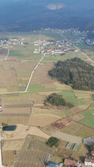 春耕农田农业种植竖屏航拍