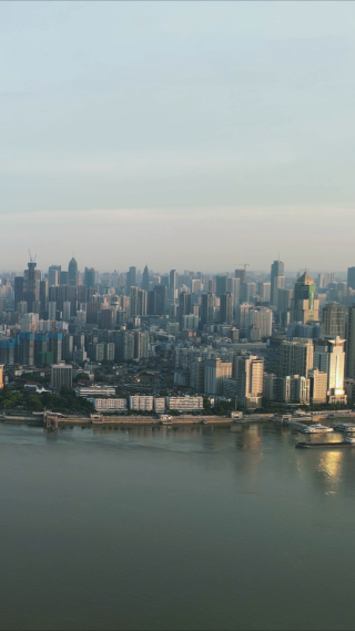 湖北武汉城市风光航拍