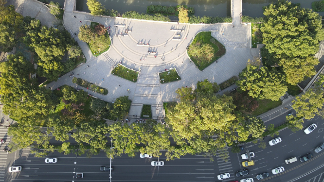 江苏南京朝天宫4A景区古建筑航拍