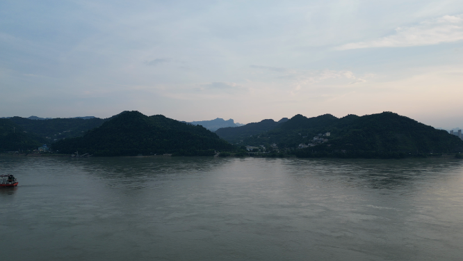 湖北宜昌长江风光